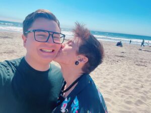 Camden Gray Instagram - // cross your heart and hope to die, that your love for me will never die🖤✨#beachdate