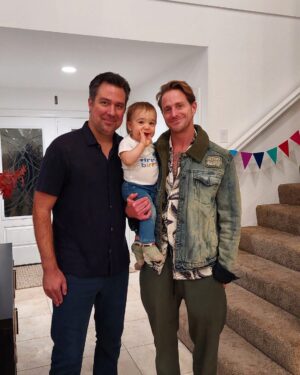 Cameron Douglas Instagram - Happy Birthday to my beautiful #godson Marco. His is a beautiful soul and I am very much looking forward to taking part in what promises to be an epic journey with my brother @curtis_eschardies and his beautiful wife @jewelsindowntown 💙💛💙
And oh yeah…his stud of a big bro Mikel 💪