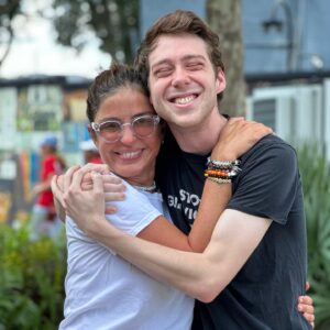 Cameron Kasky Instagram - Today, we visited the Pulse Interim Memorial celebrating the voice and vision of Joaquin “Guac” Oliver and joining victims of the Pulse massacre in paying tribute to not only those who were tragically taken away through the violence of an AR-15, but also to the intersectionality of the gun violence prevention movement. It is more vital now than ever to highlight the danger the queer community faces from gun violence, particularly and disproportionately Trans femmes of color. Thank you to the Pulse community for welcoming @changetheref and please follow us on Guac’s Magical Tour. Next stop: Atlanta. DM me if you want to support us out there or anywhere. 

Also @brandonjwolf has a book that you all should read. Please read it.