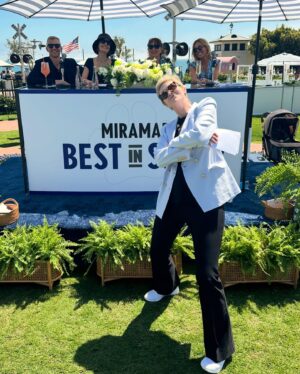 Camilla Belle Instagram - A second year back being a part of the Dog Show in celebration of #nationaldogday and raising funds for @loveleorescue and @sbhumane!  Thank you to everyone who participated and showed up to gush over all the doggie angels !! 🐕🦮🐩🐕‍🦺🐶🦴🐾