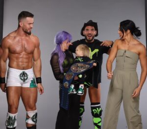 Candice LeRae Instagram - Happy Father’s Day to the best parent partner I could have ever asked for.  You are a “Bandit Heeler” for real life. Quill has the best example of what a man can be and do and it’s all thanks to you. 

As a working mom who wants to give my kid the world, I can’t tell you how important it is to have a support system in the form of my partner. It’s the little things like… being able to have an uninterrupted shower and knowing that your kid is in good hands. After all, Quill’s downstairs battling the Sentinel that’s after his X-Men figures, but no worries- his dad’s right there with him. Yes! Mom can have a relaxing shower while chaos is going down because Dad has her back. 

We used to think Bandit was an impossible standard of fatherhood set by a beloved cartoon show, but it’s not. It’s you @johnnygargano 

Happy Father’s Day to you, Tommaso, my Dad, my brothers, and all the Dads who show up. You show up not because you “have” to, but because you love to. And that means everything to your families. 💕