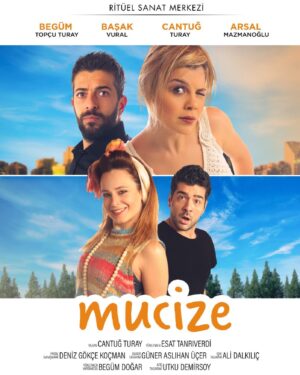 Cantuğ Turay Instagram - Tiyatro Kafe nin Yeni Oyunu “MUCİZE” 24 Ocak Cuma Saat “20.30” da Seyircisiyle Buluşuyor..😊
Biletler “BİLETİVA” da.
Rezervasyon: 426 89 07

Tüm şehirde Korku salan Ünlü Postacı Hırsız Özellikle Yalnız yaşayan kadınları hedef almaktadır. Yalnız yaşayan Gülümser in kapısı birgün çalınır ve gelen postacıdır. Acaba gerçek postacı mıdır,yoksa o ünlü hırsız mı? İşte Tüm eğlence bundan sonra başlar.
YAZAN: Cantuğ TURAY
YÖNETMEN: Esat TANRIVERDİ
PROJE DANIŞMANI: Deniz Gökçe KOÇMAN
OYUNCULAR: Begüm TOPÇU TURAY,Başak VURAL,Arsal MAZMANOĞLU,Cantuğ TURAY
DEKOR TASARIM: Aslıhan ÜÇER
IŞIK TASARIM: Ali DALKILIÇ
AFİŞ TASARIM: Utku DEMİRSOY
REJİ ASİSTANI: Begüm DOĞAR