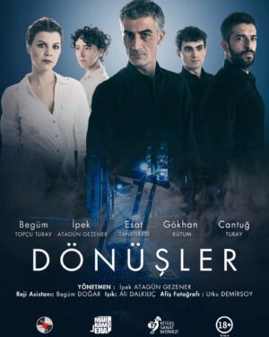 Cantuğ Turay Instagram - Veee Yeni Oyunumuz İçin Geri Sayım başladı... Tiyatro Kafe nin Yeni oyunu “DÖNÜŞLER” 5 Şubat Çarşamba Akşamı Saat “20.30” da Sizlerle..
Biletler “BİLETİVA” da.
Rezervasyon: 426 89 07
Yönetmen: İpek ATAGÜN GEZENER
Oyuncular: Esat TANRIVERDİ
Begüm TOPÇU TURAY
Gökhan KUTUM
İpek ATAGÜN GEZENER
Cantuğ TURAY
Işık Tasarım: Ali DALKILIÇ
Dekor Tasarım: Aslıhan ÜÇER
Reji Asistanı: Begüm DOĞAR