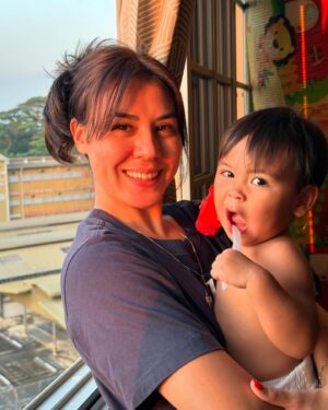 Carla Dunareanu Instagram - Mama’s Boy ❤️
