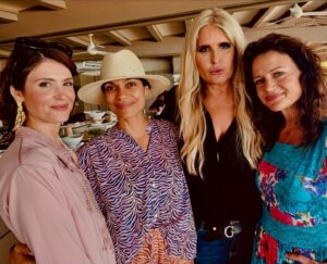 Carla Gugino Instagram - …a few more pics from 🇮🇹 🎥 🏖️…always love when nature conspires the bring friends and colleagues together, especially when we get to celebrate cinema and storytelling. A special Grazie to Bella @rosariodawson for the best surprise of presenting me with my award, of which you received the same! Made it so special. ♥️