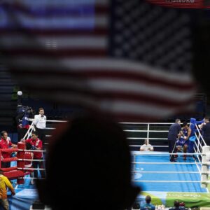Carlos Balderas Instagram - Opening Olympic Day 🇺🇸
Best Of Luck To @usaboxing & The Whole USA Gang Competing In #Paris2024 Especially To My Guy  @theanthonyedwards_ 💪🏽
So Many Crazy Beautiful Memories I Got To Live w My Family That’ll Stay w Me Forever. ♾️🖤