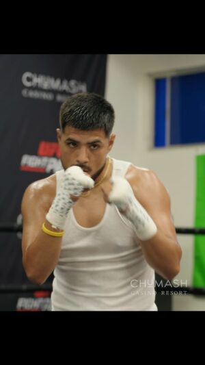 Carlos Balderas Instagram - Just 2 Days away from the return of 2016 US Olympian @kingxkarlos as he makes his homecoming bout at @chumashcasino and  @ufcfightpass DEBUT! We’re excited to see him back in the ring, let’s go Karlos! 

#UFCFightPass #ChumashCasino #HollywoodFightNights