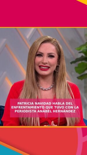 Carlos Calderon Instagram - 💬 #PatriciaNavidad nos acompañó en #HoyDía y habló sobre las acusaciones que hizo #AnabelHernández sobre ella, vinculándola con grupos criminales y la famosa no se quedó callada y así fue el enfrentamiento cara a cara.