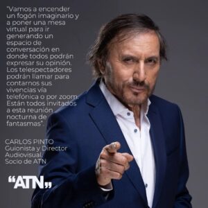 Carlos Pinto Instagram - Todo hacía presagiar que nuestro multifacético socio @carlospintochile volvería con un nuevo programa que sin duda tiene a todos sus fanáticos expectantes. Mañana jueves a las 22:45 horas, no sólo vuelve una nueva temporada de #eldiamenospensado, sino que inmediatamente después, se suma "La Noche Menos Pensada", un entretenido programa en vivo con interesantes invitados, que abrirán un espacio de conversación en torno a la historia emitida. #lanochemenospensadaentvn
Si quieres saber mas detalles de "Los jueves de Carlos Pinto" ingresa al link de nuestras historias y a la bio