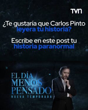 Carlos Pinto Instagram - 😶‍🌫️ ¿Te gustaría que nuestro @carlospintochile leyera tu historia paranormal?

👀 Escribe en este post tu experiencia. ¡Te leemos!