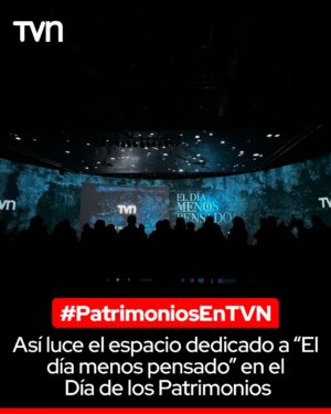 Carlos Pinto Instagram - 🏫 #PatrimoniosEnTVN "El día menos pensado" es uno de los programas mas icónicos de TVN. 

👻Con la conducción de @carlospintochile, este espacio se ha ganado un lugar en el corazón de los televidentes, quienes hoy llegan a Bellavista 0990 conocer más de su historia. 

¡Ven a visitarnos y conoce este especial lugar dedicado a #ElDíaMenosPensadoEnTVN!
