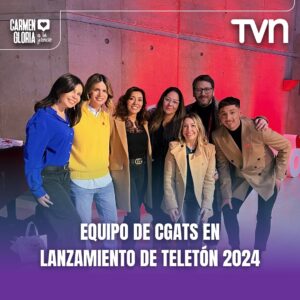 Carmen Gloria Arroyo Instagram - 💟🤩|| Parte de nuestro equipo pasándola bien en el lanzamiento de @teleton_chile 2024.