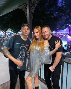 Carmit Bachar Instagram - Still in all the feels from @augustapride 🏳️‍🌈 
Was such an amazing night🫶🏻
The crowd was lit❤️‍🔥 & full of love!! 
I couldn’t do it w/o my boys @mikeypesante @zacbrazenas  @janjanjan was the sweetest! 
S/O to all of the ppl who shot the clips esp the cutest baby girl @ysabellebebe 🙏🏼 Augusta I won’t forget you! #pride #pcd #carmit #pussycatdolls