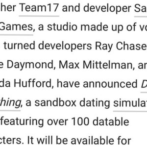 Carolina Ravassa Instagram - So excited to be a part of this #indievideogame: #DateEverything produced by @sassychapgames !Loved the recording process, love the creators and their amazing ideas and can’t wait for it to come out!!! Thank you @maxmittelman @robbiedangerous @itsraychase @justtheclippy