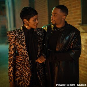 Caroline Chikezie Instagram - Noma’s moving mad in the mid season finale of @ghoststarz dropping tonight. Midnight EST on STARZ app 🐆 🔥🔥🔥

#powerghost