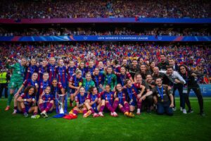 Caroline Graham Hansen Instagram - A fantastic season has come to an end. So humble to be a part of this team with these amazing human beings. It wasn’t easy, but thanks to your support the way was easier. Thank you for always standing by our side.Especially after the first semifinal. You made us believe it was possible. That no matter good or bad, we will always have your support. Bilbao is something I will never forget. To win the biggest trophy in a full stadium of blaugrana was truly the most special moment. Visca Barça #soycule ❤️