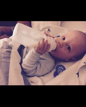 Caroline Winberg Instagram - This is 9!! Happy birthday my sweet hockey loving boy 🎁 I love you more than anything ❤️