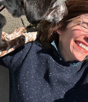 Carrie Brownstein Instagram - **donate for a chance at SK concert tix and a hotel stay** I adopted Banjo from @pnwcattledogrescue in September of 2020. He’s smart, shy, curious, sometimes overly serious and often very goofy. Plus he’s very handsome. I love him dearly and can’t imagine life without him. Now, SK is helping @pnwcattledogrescue—a volunteer-powered, foster-based non profit—raise funds, so that they can continue to rescue, care for, and find homes for dogs. They’re currently holding their annual fundraising auction and you can bid on two VIP Tickets to see SK play at @thesquarepdx in Portland, OR with @amylandthesniffers on August 7th! You also get a two-night stay at the 4-star @woodlark_hotel, a signed SK LP and an SK T-shirt of your choice. Come staycation or vacation in Portland! Link to auction in our bio.