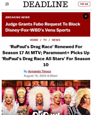 Carson Kressley Instagram - See you soon !  Congrats to all at @mtv @paramountplus @worldofwonder @rupaulsdragrace and mama @rupaulofficial on season 17 and All Stars 10!!!