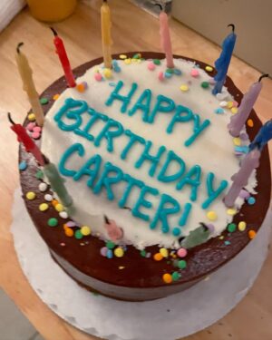 Carter Jenkins Instagram - Don’t worry, I wished for the strike to end 🎂 #32 🎯🍾