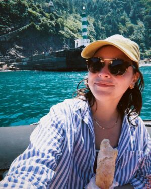 Casey McQuiston Instagram - part one of a book 5 research trip/visit to some of my favorite destinations in THE PAIRING: saint-jean-de-luz and san sebastián. i got a sunburn on my knees! i went on a boat! i saw a castle! i successfully completed many transactions in french! basque country is so warm and delicious and salty and goooorgeous, and i swear i saw kit & theo at every beach and every pintxo bar.