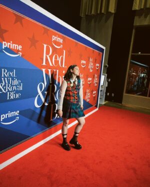 Casey McQuiston Instagram - red white & royal 2 (this is not the title)

i fucking love you guys

styling: @dottttbass 
makeup: @itsnicklennon 
hair: @dwayne3ross 
cupcake: @primevideo