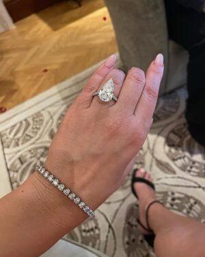 Cassandra Scerbo Instagram - FOREVER YES ❤️ Left the states a girlfriend, will be returning a FIANCÉ! I love you more than words & can’t wait to marry you 😍💍✨