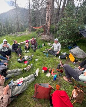Cassidy Freeman Instagram - 2nd year hiking in to high heights for a week of camping with my family and friends made of heart to share open sky and the greenest green and songs and marshmallows and oatmeal packets and hip bruises and bug spray and hail storms and love and sweet hugs and poop shovels and hot sauce and cold water dips and water pumps and kindness and laughter. To do this with a 2 year old is no joke. To have a village makes it all possible and so much fun. 💜💜💜 ps. No filters used…it really looked like this! 👀