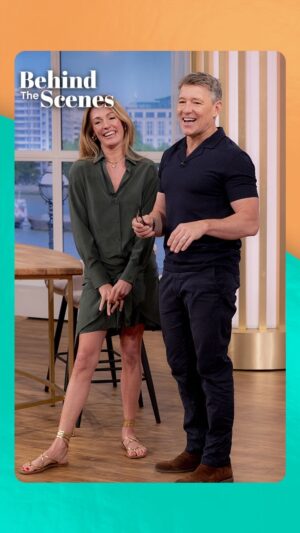 Cat Deeley Instagram - See you in September, Ben & Cat! 👋

#ThisMorning