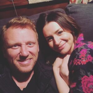 Caterina Scorsone Instagram - Last day of shooting! Kevin’s directing. #keverinaselfie #❤️ #greysanatomy