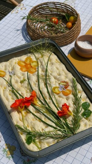 Catherine St-Laurent Instagram - GARDEN FOCACCIA en mode facteur humidex