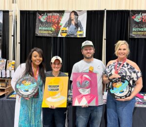 Catherine Sutherland Instagram - Thank you @melvinwoodworking for these beautiful pieces! You are so talented!
Check out his work!
#powerrangersplayback  #superchatpodcast #superchat #spreadjoy #powerrangers #superchatwithcatandnakia #mmpr #zeo #turbo #pinkranger #catherinesutherland #nakiaburrise #girlpower #liftupothers #laugh #love #instagood #joyrevolution #friendship #catandnakia #encourage #empower #inspire #pinkranger #yellowranger #nakiaandcat #youtubechannel
