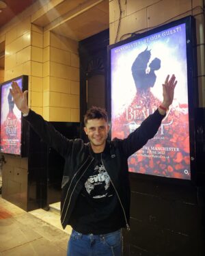 Ceallach Spellman Instagram - 20 years later, back to where it all began. A tale as old as time 🌹

Fun fact: My first job was in 2002 playing ‘Chip’ in Beauty & the Beast at the Palace Theatre. Classic. I was 7 years old & after hours of cueing at the open auditions, butchering Happy Birthday, miraculously I got the job. Little did I know that would be the start of the journey I still find myself on now. Very surreal going back to where it all started. This show will forever have a very special place in my heart and one I’ll be forever grateful too 💜