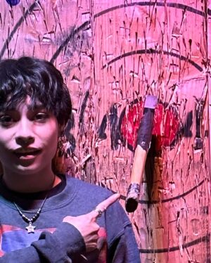 Ceci Balagot Instagram - ass throwing? no dude i said we’re going AXE THROWING