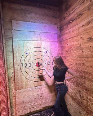 Ceci Balagot Instagram - ass throwing? no dude i said we’re going AXE THROWING