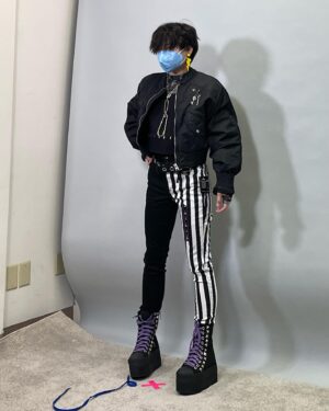 Ceci Balagot Instagram - behind the scenes pics from my Frankie fitting 👀 i saw someone on tik tok say the trans masc version of “fish” is “cheese” and while that’s absolutely foul i felt very *that* during this fitting lmaoo
