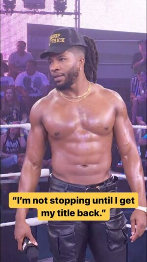 Cederick Johnson Instagram - @trickwilliams_wwe has made his decision and no one’s stopping him 😤 #WWENXT