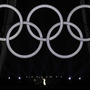 Céline Dion Instagram - Celine Dion performs on the Eiffel Tower!✨
just when we thought this #OpeningCeremony could not get any better. 

World, welcome to #Paris2024! 🎉