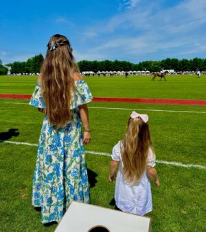 Ceyda Ateş Instagram - Mom&Daughter 🩷 #pologame