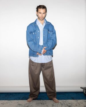 Chace Crawford Instagram - My good friend and fellow actor @billymagnussen whose talent and range is boundless, interviewed me for @interviewmag recently and we chopped it up.

@interviewmagazine
Photography by @myles_standish
Styled by @carolinedejean
Grooming by @nellichristine