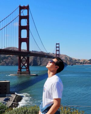 Chahub Marut Ghoummeddin Instagram - 🇺🇸🌁🇺🇸 #goldengatebridge #sanfrancisco #california #unitedstatesofamerica