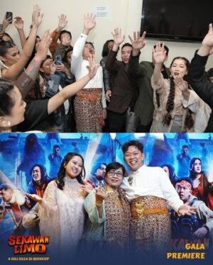 Chand Parwez Servia Instagram - Keseruan Gala Premiere dan Press Conference kemarin, film SEKAWAN LIMO 🔥

Terima kasih teman-teman semua yang sudah nonton duluan 🙏🏻

Tanggal 4 Juli nanti, teman-teman semua bisa nonton juga di Bioskop. Besok akan ada Advance Ticket Sales, siap-siap ya!

@sekawanlimo
#SekawanLimo #FilmSekawanLimo #KawalSekawanLimo