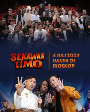 Chand Parwez Servia Instagram - Keseruan Gala Premiere dan Press Conference kemarin, film SEKAWAN LIMO 🔥

Terima kasih teman-teman semua yang sudah nonton duluan 🙏🏻

Tanggal 4 Juli nanti, teman-teman semua bisa nonton juga di Bioskop. Besok akan ada Advance Ticket Sales, siap-siap ya!

@sekawanlimo
#SekawanLimo #FilmSekawanLimo #KawalSekawanLimo