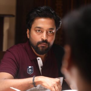 Chandran Instagram - Karthik is all yours ❤️

Chutney Sambar streaming now on @disneyplushotstartamil, a perfect weekend family time you dont want to miss.

A #Radhamohan Webseries 💕