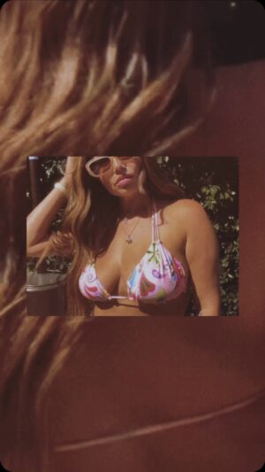 Chanel West Coast Instagram - Summer days in @coastyswim 👙💖Shop now www.coastyswim.com