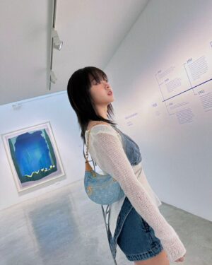 Chantalle Ng Instagram - Oh aren't you a masterpiece 🩵