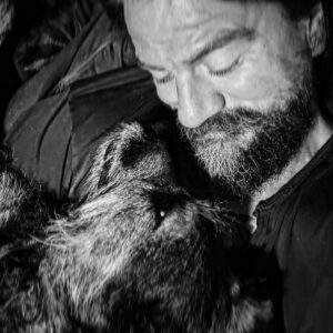 Charles Halford Instagram - Album cover.  More metal than it looks. 

#beards  #blackandwhite  #puppylove