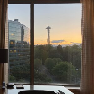 Charles Halford Instagram - Bubble with a view.  #Seattle #spaceneedle