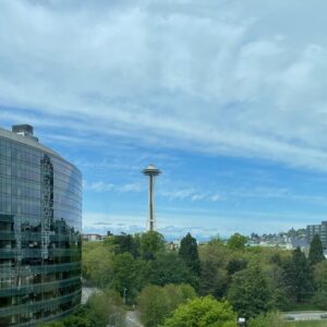 Charles Halford Instagram - Bubble with a view.  #Seattle #spaceneedle