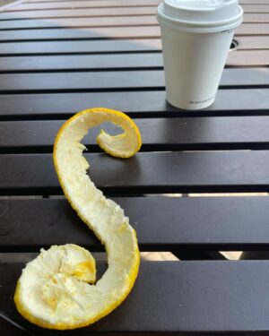 Charles Halford Instagram - Very good at peeling oranges.  Pretty good at drinking hot drinks.  All thanks to these special thumbs.  #grateful #primate 👍